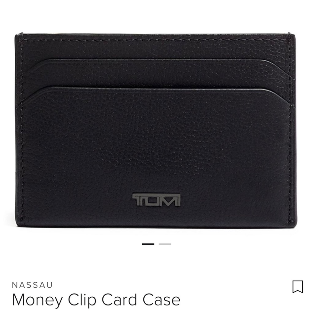 Money Clip Card Case by TUMI NWOT